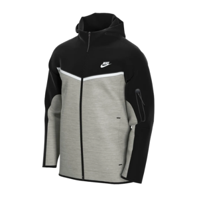Hoodies Men Nike Sportswear Tech Fleece Full-Zip Hoodie CU4489-016 Black