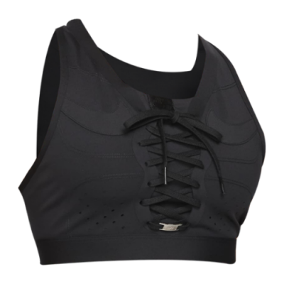Underwear Women Nike Wmns Dri-FIT Swoosh Air Force 1 Medium-Support Laced Sports Bra DD1432-010 Black