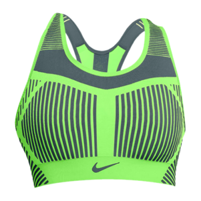 Bra Women Nike Wmns FE/NOM Flyknit High-Support Non-Padded Bra AJ4047-345 Green