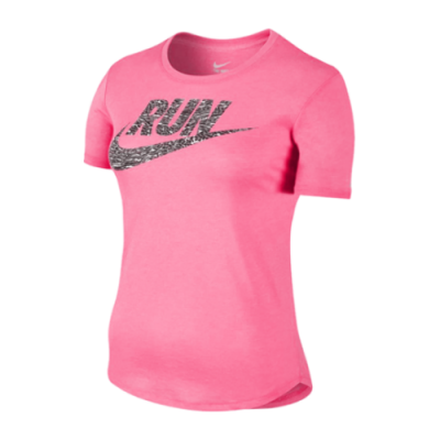 Shirts Women Nike Wmns Swoosh SS Running T-Shirt 684027-667 Pink