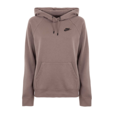 Hoodies Women Nike Wmns Sportswear Essential Fleece Pullover Hoodie DX2316-040 Grey