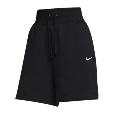 Shorts Women Nike Wmns Sportswear Phoenix Fleece High-Waisted Loose-Fit Shorts DQ5717-010 Black