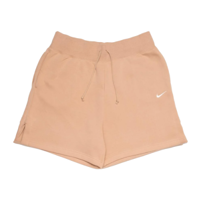 Shorts Women Nike Wmns Sportswear Phoenix Fleece High-Waisted Loose-Fit Shorts DQ5717-200 Beige