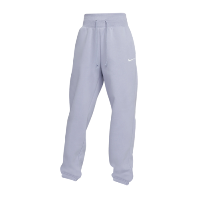 Pants Women Nike Wmns Sportswear Phoenix Fleece High-Waisted Oversized Tracksuit Pants DQ5887-519 Light Blue