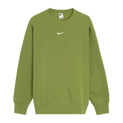 Hoodies Women Nike Wmns Sportswear Phoenix Fleece Oversized Crewneck DQ5733-334 Green