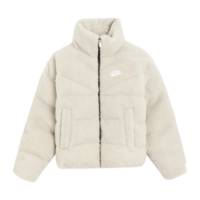 Jackets Jackets Nike Wmns Sportswear Therma-FIT City Series Synthetic Fill High-Pile Fleece Jacket DQ6869-072 White