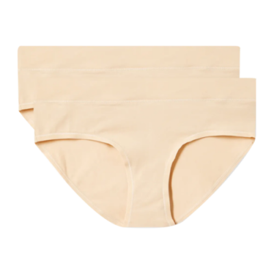 Underwear Women Organic Basics Cotton Briefs (2 pack) OB10007-OAK Beige