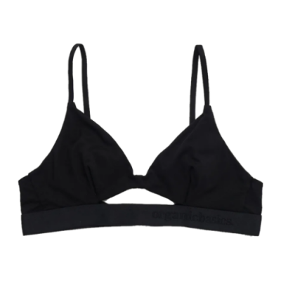 Underwear Women Organic Basics TENCEL™ Lite Bralette OB10011-BLK Black