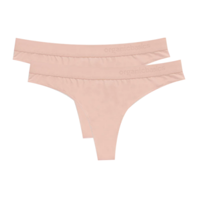 Underwear Organic Basics Organic Basics TENCEL™ Lite Tanga (2 pack) OB10013-PNK Pink