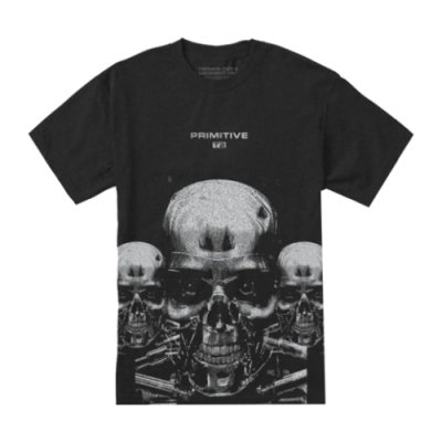 Shirts Primitive Primitive x Terminator SS Lifestyle T-Shirt PA421386-BLK Black