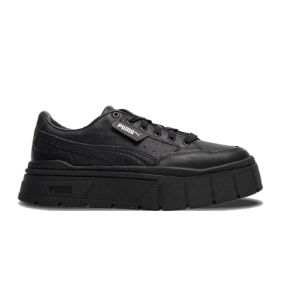 Lifestyle Collections Puma Wmns Mayze Stack Leather 384412-02 Black