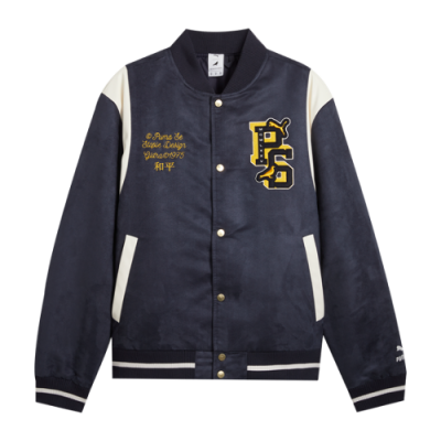 Jackets Demi-season Jackets Puma x STAPLE Varsity Jacket 622203-16 Blue