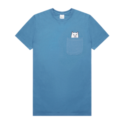 Shirts Ripndip RIPNDIP Lord Nermal Pocket SS Lifestyle T-Shirt RND7087 Blue