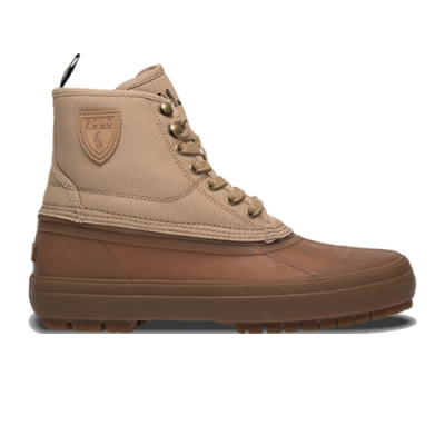 Seasonal  Polo Ralph Lauren Claus Lace-Up Waxed Canvas 812878100-002 Brown