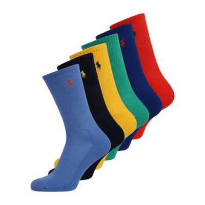 Socks Men Polo Ralph Lauren Socks (6 Pack) 449874485-001 Multicolor