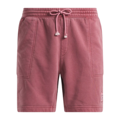 Shorts Men Reebok Classics Natural Dye Fleece Shorts 100071156 Red