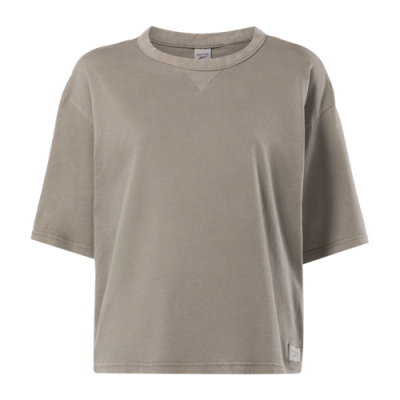 T-Shirts Women Reebok Classics Wmns Natural Dye Boxy Tee 100036491 Grey