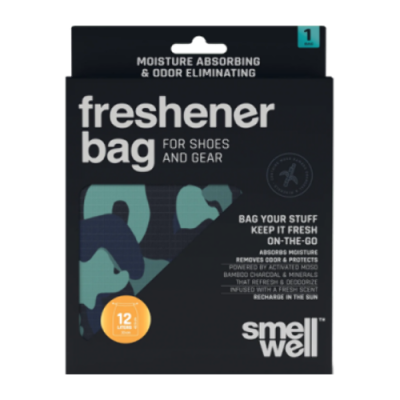 Shoe Care Smellwell SmellWell Camo Green Freshener Bag 10060320 Green