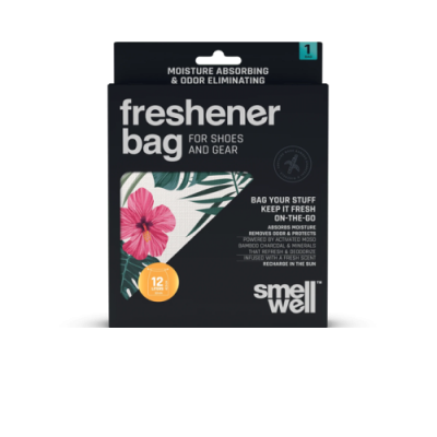 Shoe Care Men SmellWell Floral XL Freshener Bag 10061090 White Multicolor