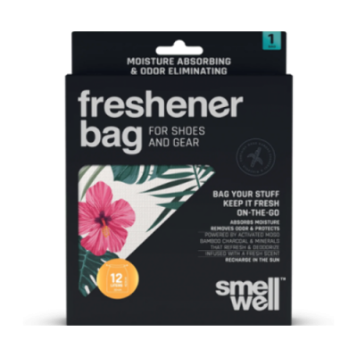 Shoe Care Men SmellWell Floral XL Freshener Bag 10061090 White Multicolor
