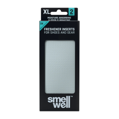 Shoe Care Men SmellWell Active XL Silver Grey Freshener Inserts 2512 Grey