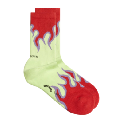 Socks Socksss Socksss Unisex Indy 501 Socks INDY501-REYL Green Red