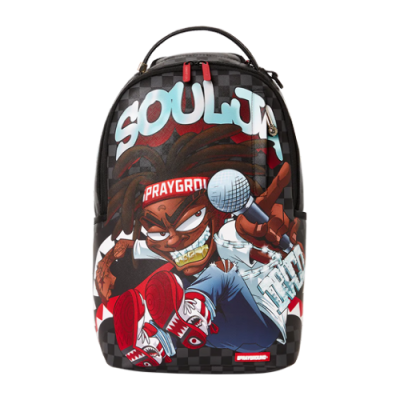 Backpacks Sprayground Sprayground x Soulja Boy Make The Crowd Go Wild Draco Backpack 910B4926NSZ Black Multicolor