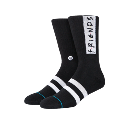 Socks Stance Stance The First One Friends Classic Crew Socks A556D20TFO-BLK Black