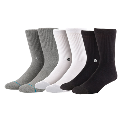 Socks Stance Stance Icon Classic Crew Socks (3 Pairs) M556D18ICP-MUL Multicolor