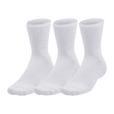 Socks Men Under Armour Mid Crew Socks (3 Pairs) 1373084-100 White