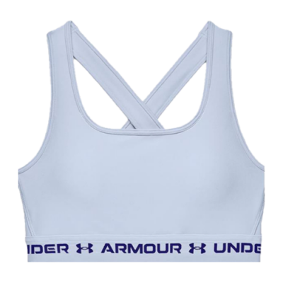 Underwear Women Under Armour Wmns Mid Crossback Sports Bra 1361034-438 Blue