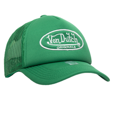 Caps Von Dutch Von Dutch Originals Trucker Cap 7030069-GRN Green