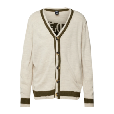 Sweaters Men Von Dutch Originals Mo Knits Cardigan 6325000-BIG Beige