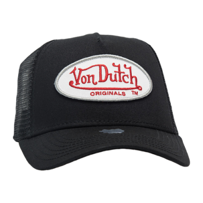 Caps Von Dutch Von Dutch Originals Unisex Trucker Boston Cap 7030008-BLK Black