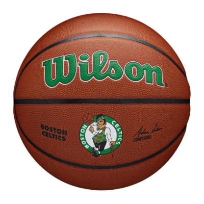 Balls Wilson Wilson NBA Boston Celtics Team Composite Basketball Ball WTB3100-BOS Brown
