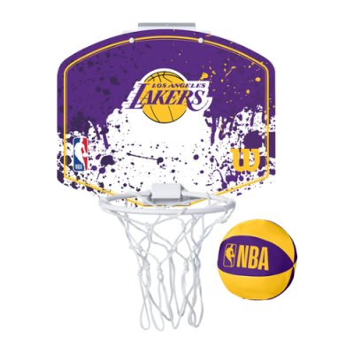 Other Wilson Wilson NBA Team Los Angeles Lakers Mini Hoop WTBA1302-LAL Purple