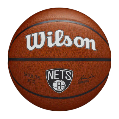 Balls Wilson Wilson Team Alliance Brooklyn Nets Basketball WTB3100-BRO Brown