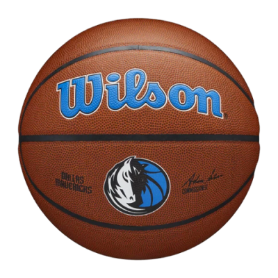 Balls Wilson Wilson Team Alliance Dallas Mavericks Basketball WTB3100-DAL Brown