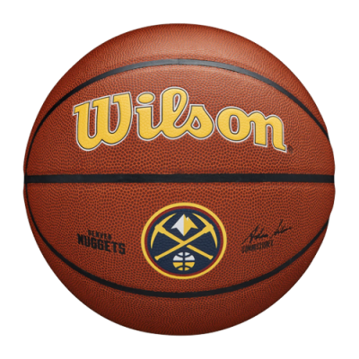 Balls Men Wilson Team Alliance Denver Nuggets Basketball WTB3100-DEN Brown