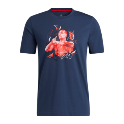 T-Shirts Collections adidas Dame SS Lifestyle T-Shirt GU2696 Blue