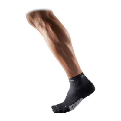 Socks Kids McDavid Active Runner Low-Cut Socks 8833R-BLK Black Grey