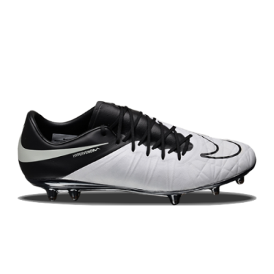 Soccer Sales Nike Hypervenom Phinish Leather FG 759980-001 Black White