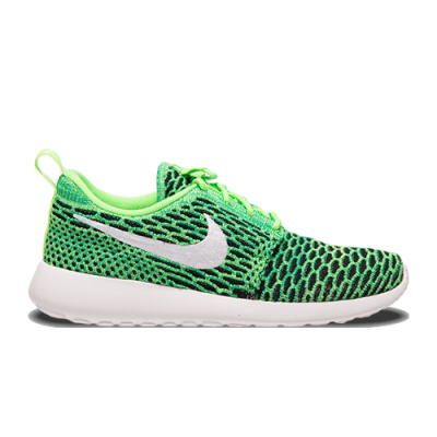 Lifestyle Sales Nike WMNS Roshe One Flyknit 704927-305 Green White Yellow