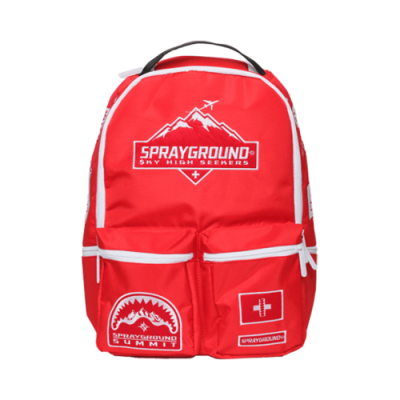 Backpacks Sprayground Sprayground Sky High Seekers kuprinė 910B1360NSZ Red White