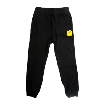 Pants Sales UNDEFEATED 5 Strike Sweatpant 516124-BLK Black Yellow