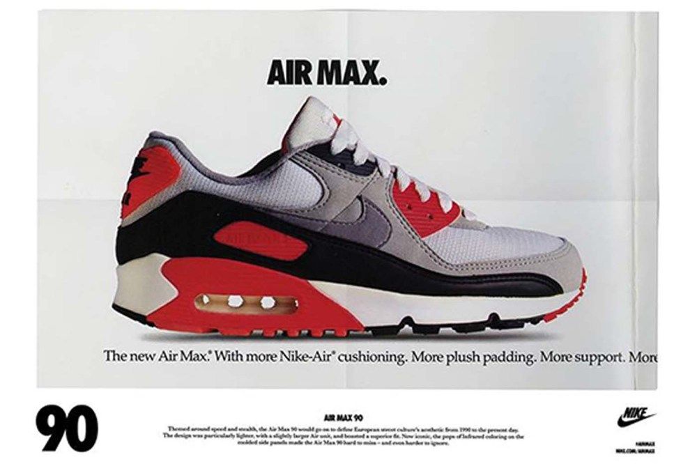 30th anniversary of Nike Air Max 90: from running tracks to future travelling