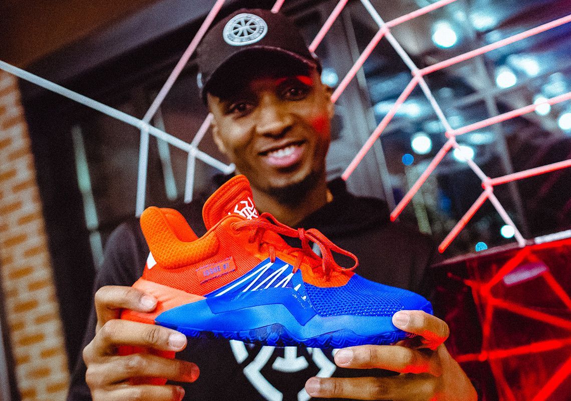 adidas introduced the first Donovan Mitchell's nominal basketball shoes