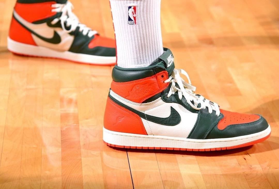 The top 10 hottest basketball shoes on NBA courts from last week